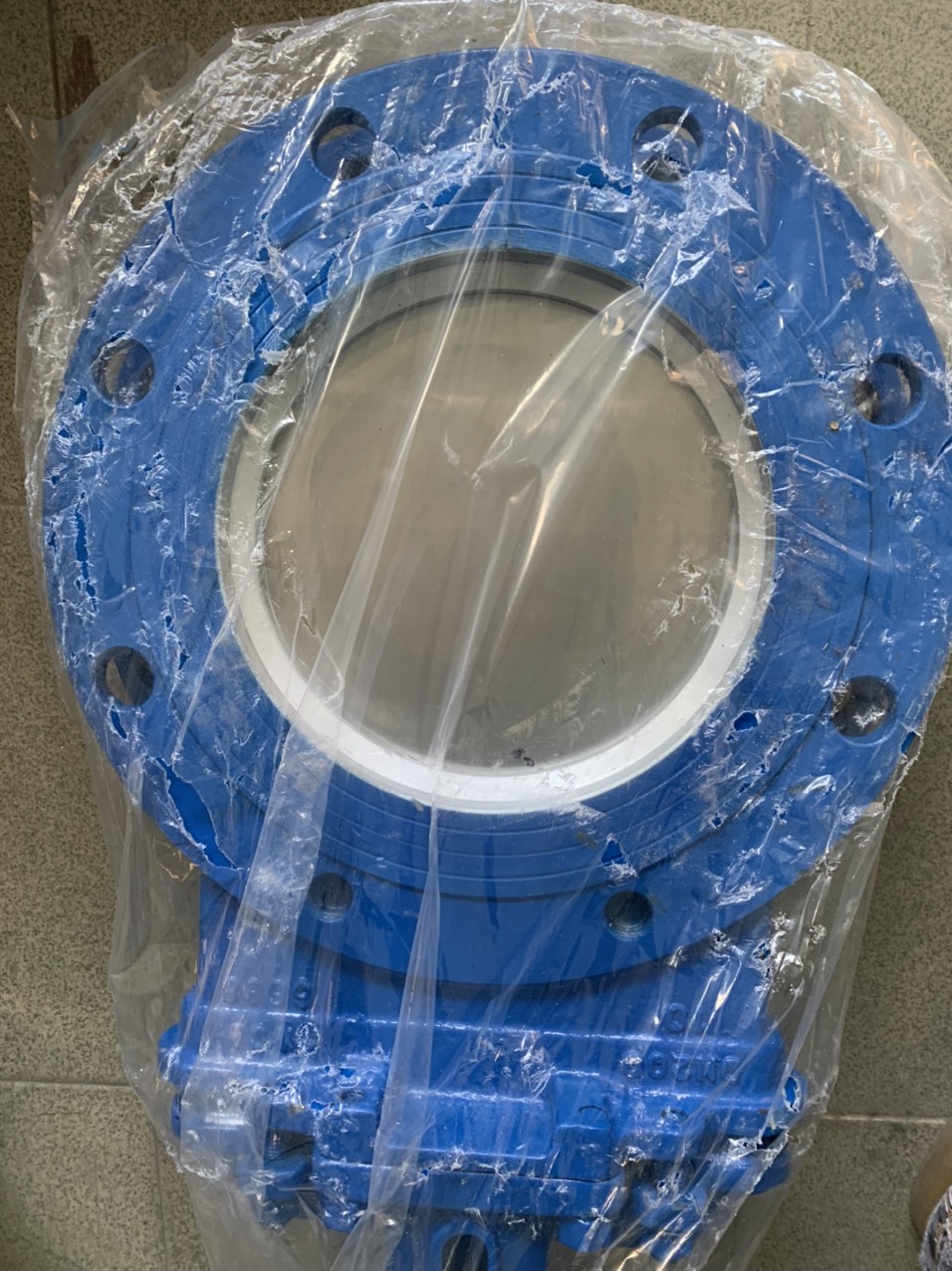 Van cổng dao (van tay) WCB DN200 PN10, T=0-150