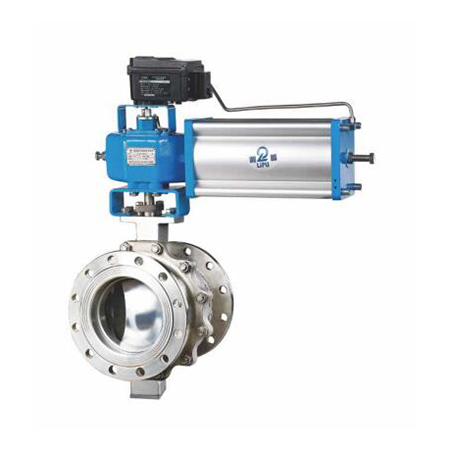 ZSSR - TT series pneumatic type O regulating ball valve