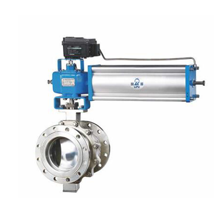 ZSSR - TST series pneumatic type O regulating ball valve
