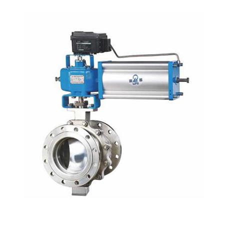 ZSSR - TCL series pneumatic type O regulating ball valve