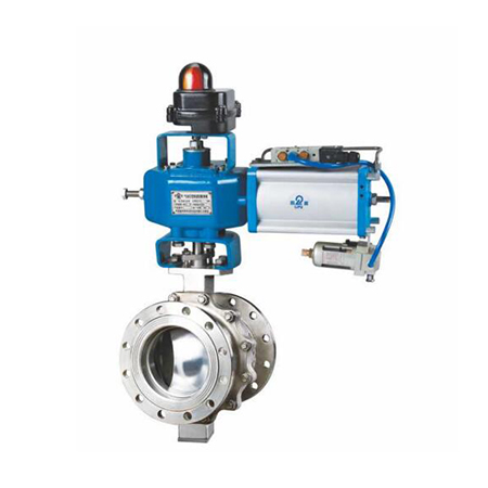 ZSSR-E series pneumatic O-type cutting ball valve