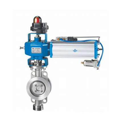ZSSW-ES series pneumatic cutting butterfly valve