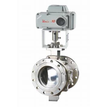ZKRR - T series electric o-type regulating ball valve