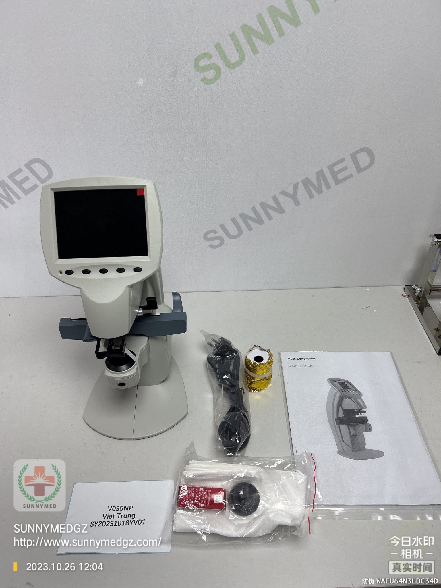 Máy đo ống kính quang học tự động SY-V035NP
