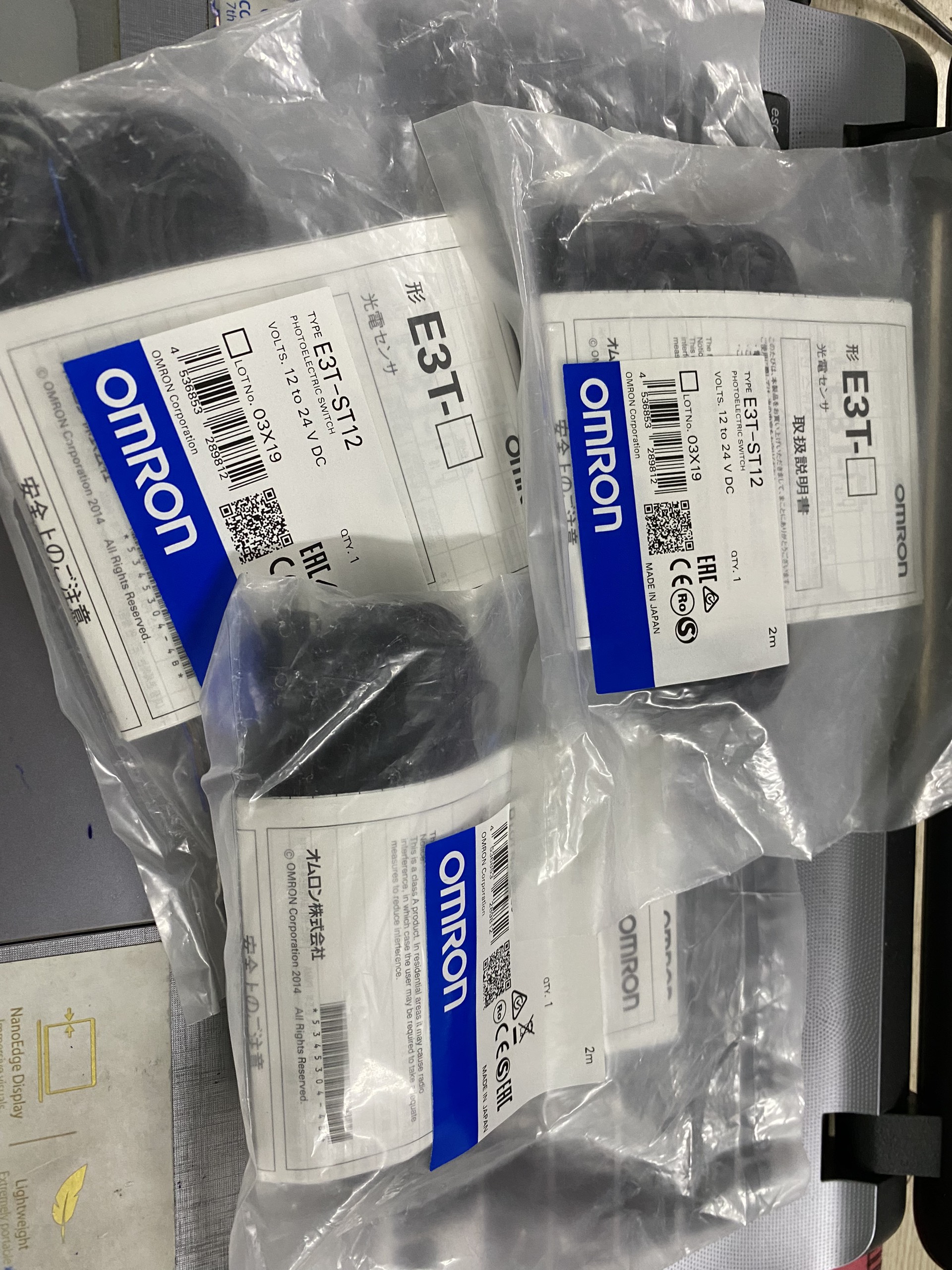 Cảm biến Omron Model: E3T-ST12