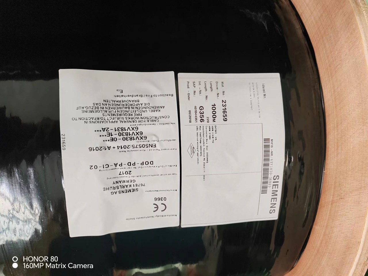 Cáp truyền thông SFTP Model: 6XV1830-3EH10