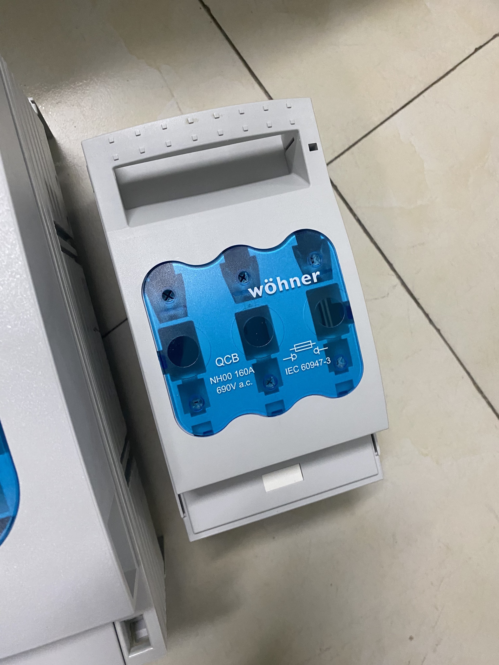 Cầu chì QCB NH00 160A, 690VAC, 33198