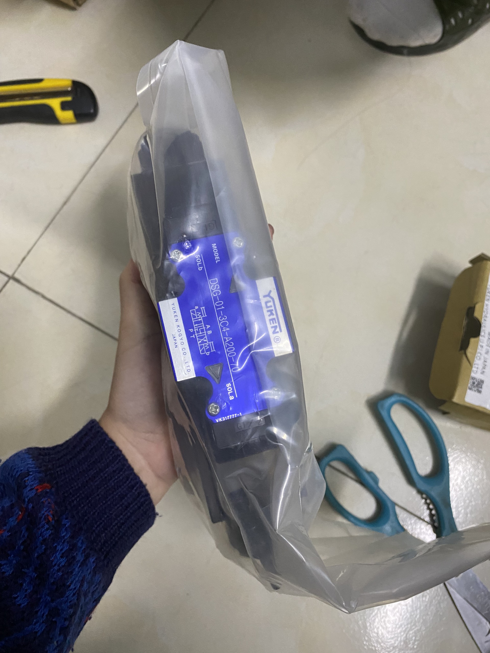 Van điện từ thủy lực DSG-01-3C4-A200-70