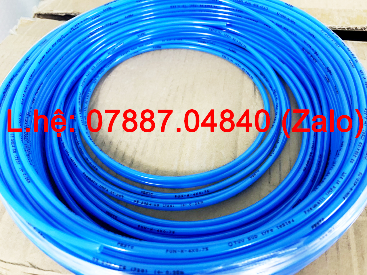 Ống khí nén FESTO PUN-H-4x0.75-BL
