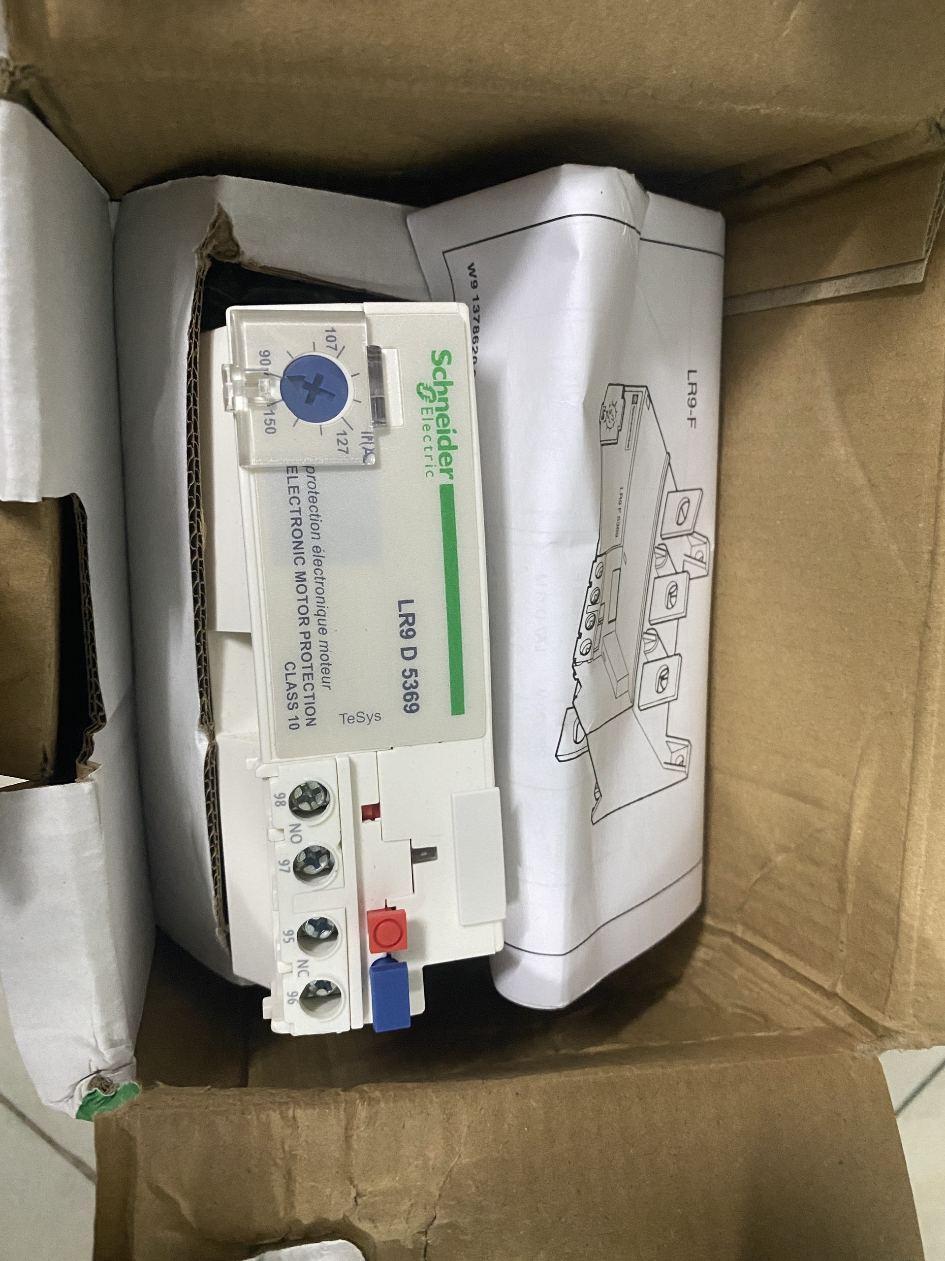 Rơ le nhiệt LR9D5369