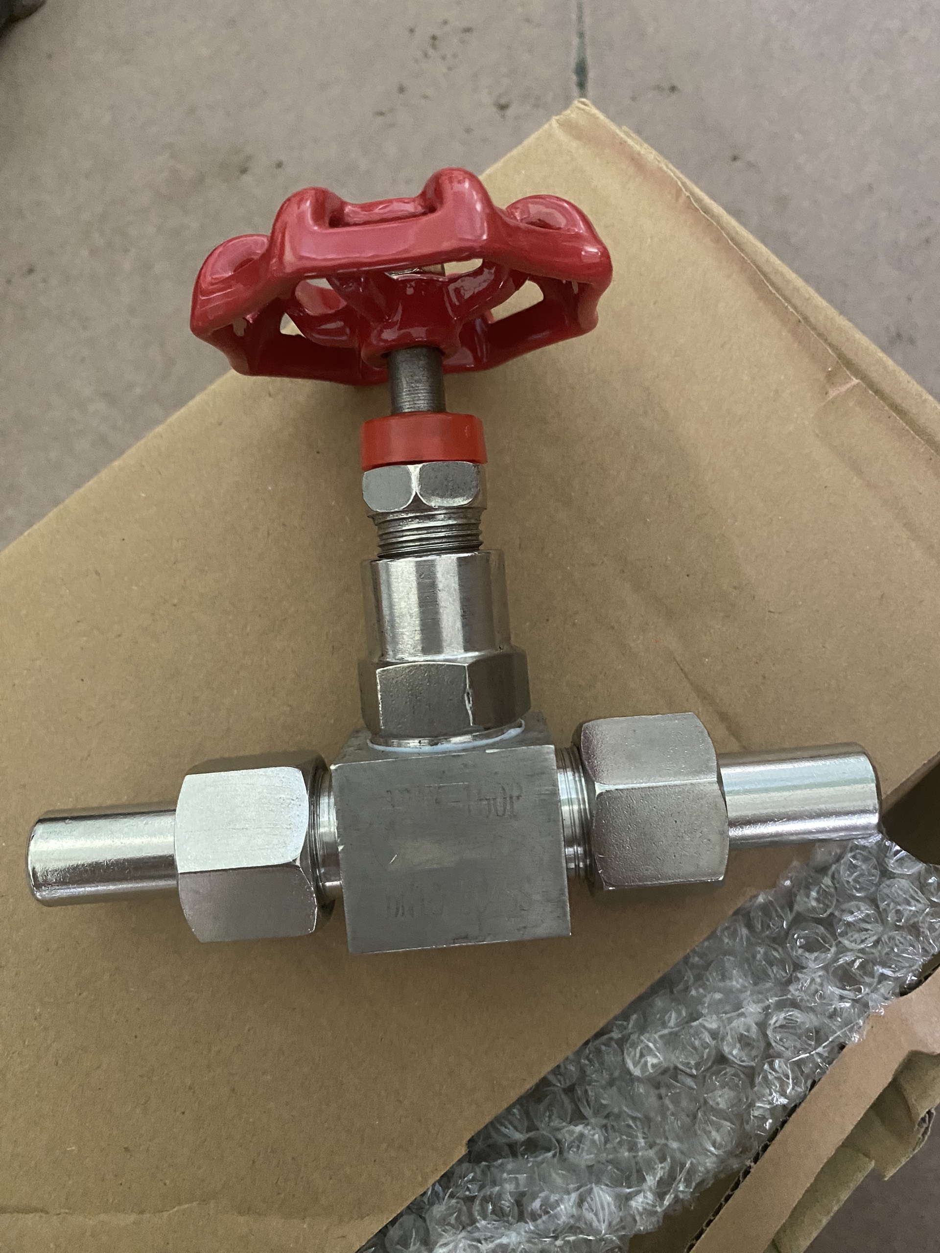 Van chặn nối hàn DN10 304 chịu nhiệt 400 độ C