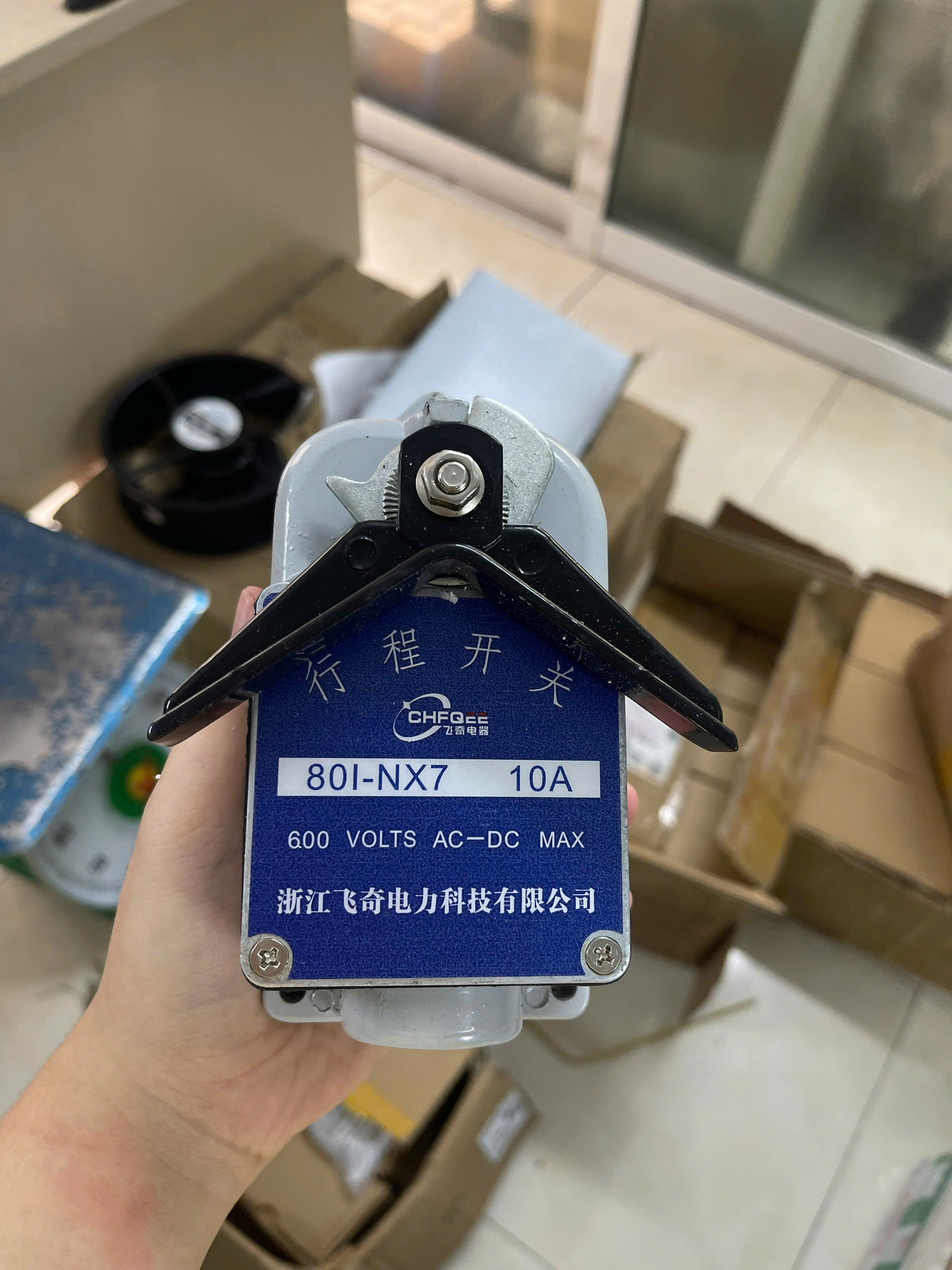 Công tắc giới hạn bộ thổi muội lò thu hồi 801-NX7