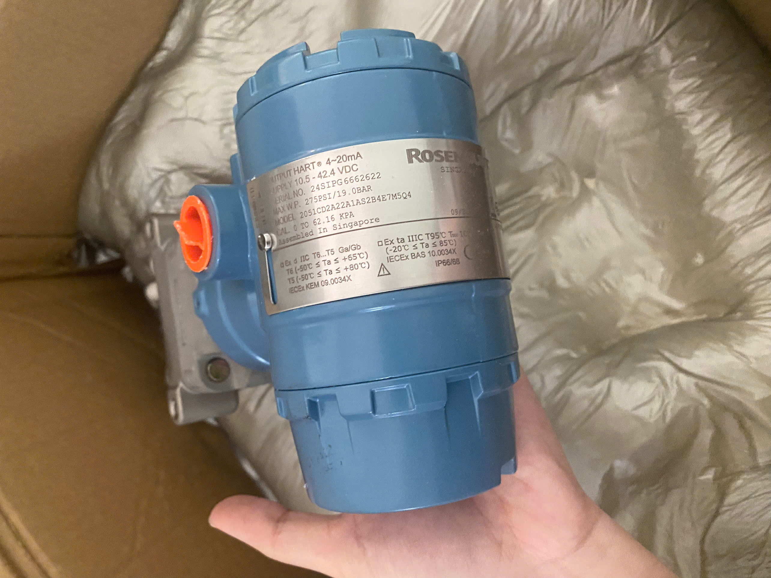 Cảm biến áp suất 2051CD2A22A1AS2B4E7M5Q4