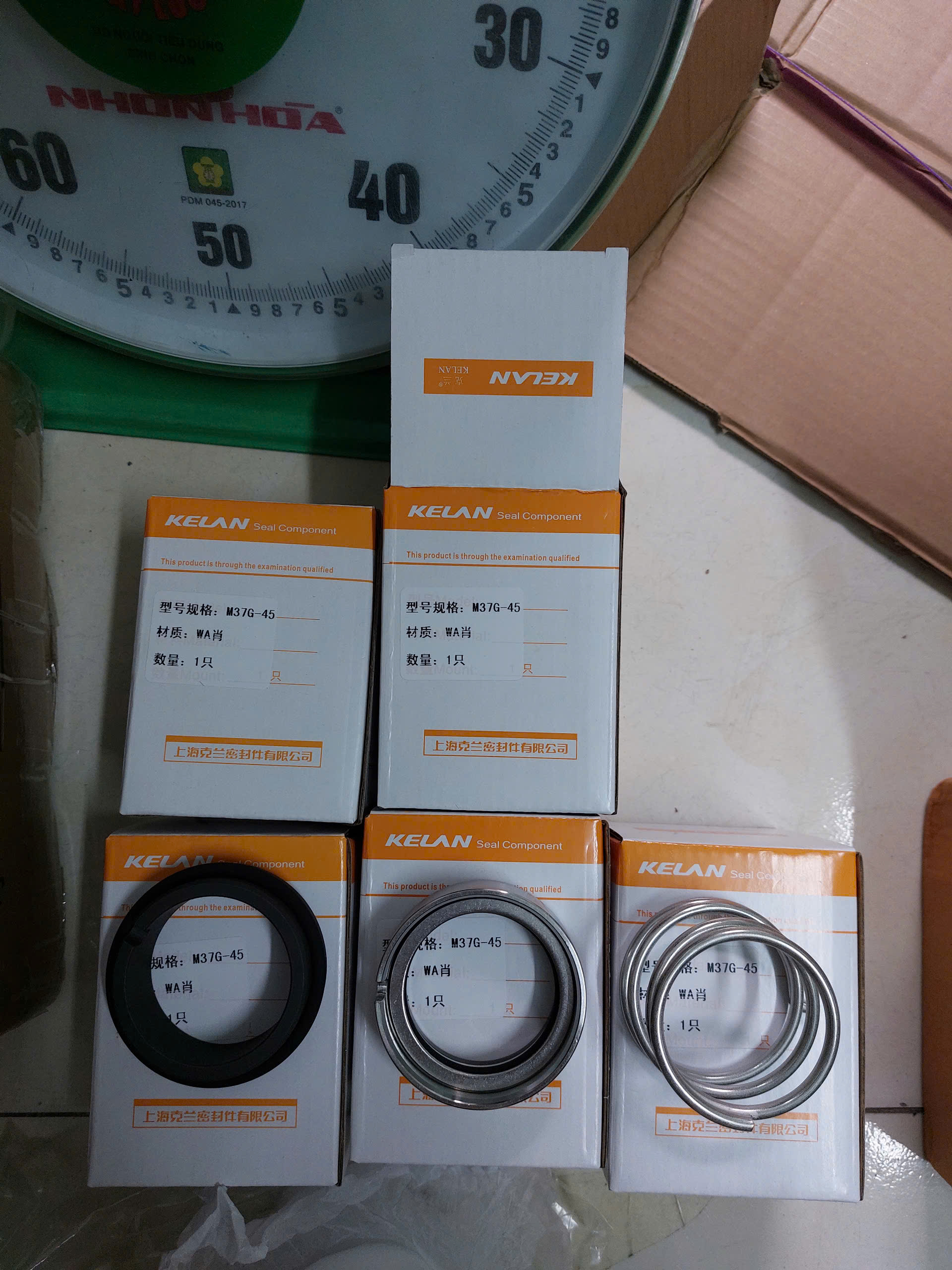Phớt cơ khí KLM37G-45