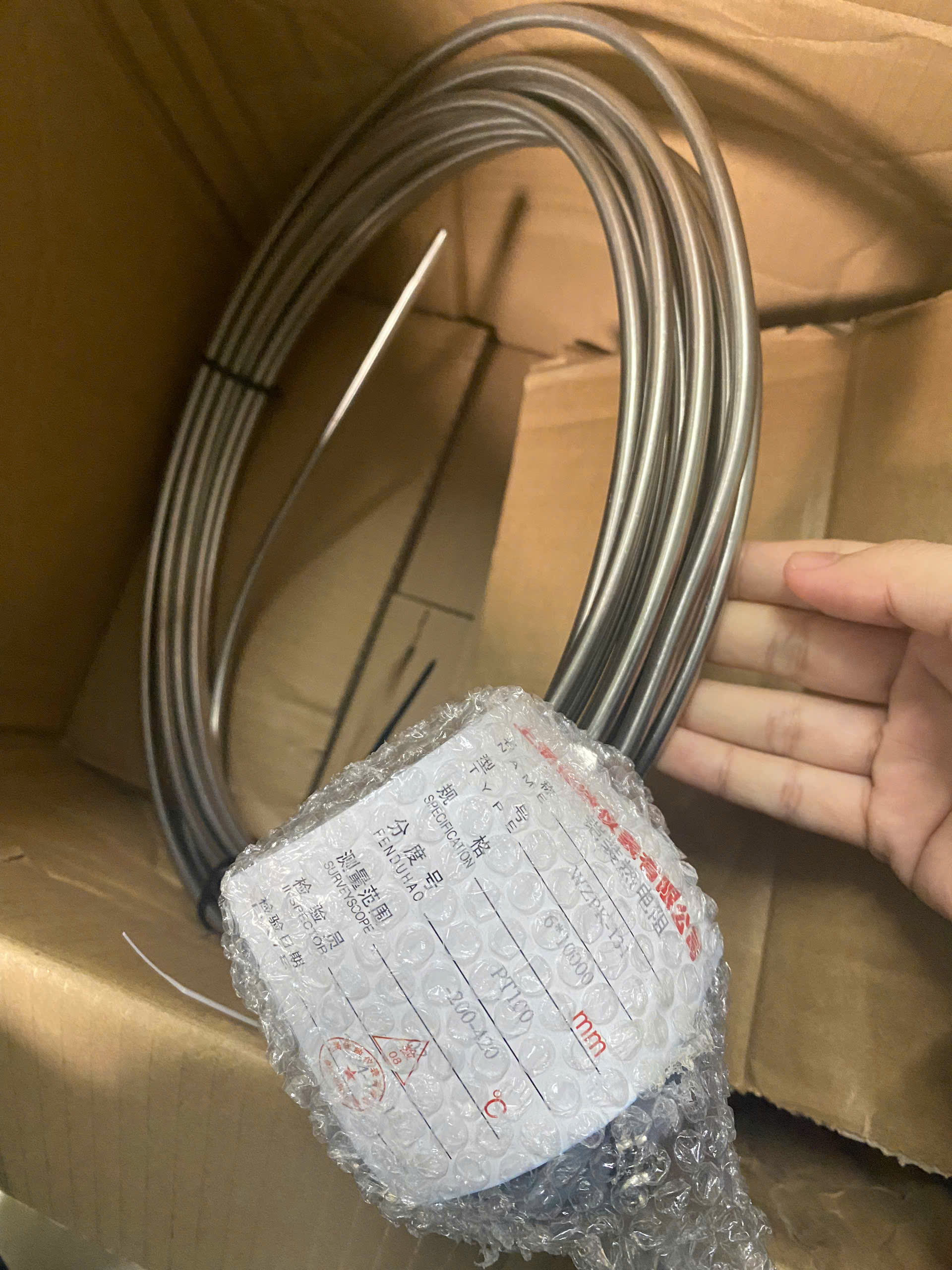 Đầu đo nhiệt điện trở, 3 dây, PT100