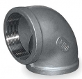 Cút 90 độ thép mạ kẽm nối ren