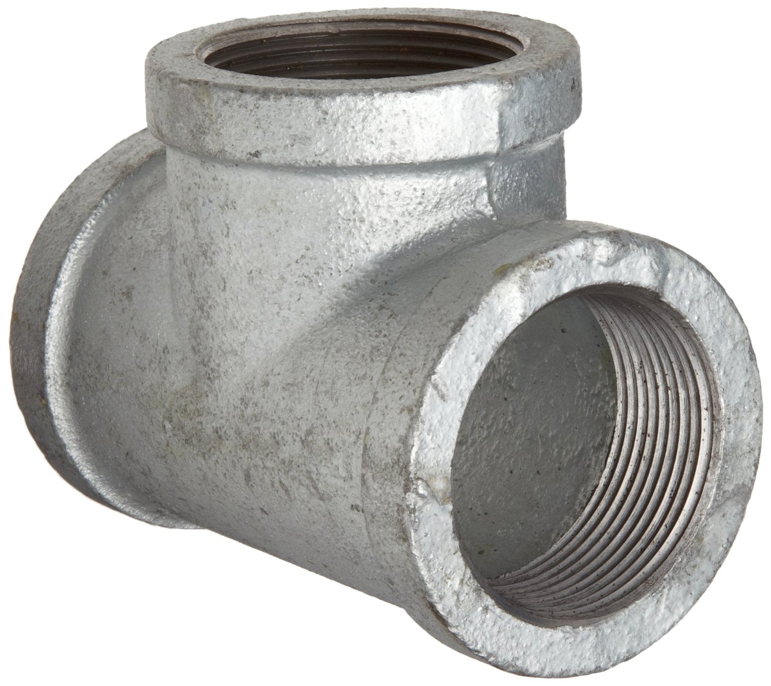 Tê ren mạ kẽm, A197, FNPT x FNPT