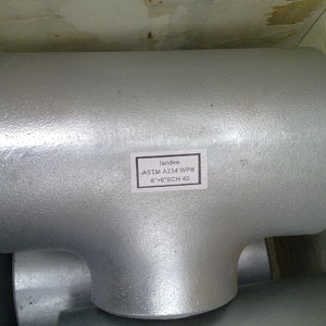 Tê thép mạ kẽm, nhúng nóng, A234 WPB, BW, SCH20, SCH40, SCH60, SCH STD, SCH XS, SCH80, SCH160, SCH XXS, ANSI B16.9
